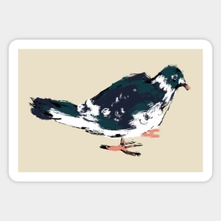 Friendly NYC Pigeon Sticker